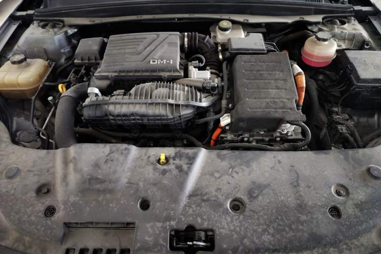 Used BYD Qin PLUS 2021 DM-i 55KM Flagship Model Engine Bay
