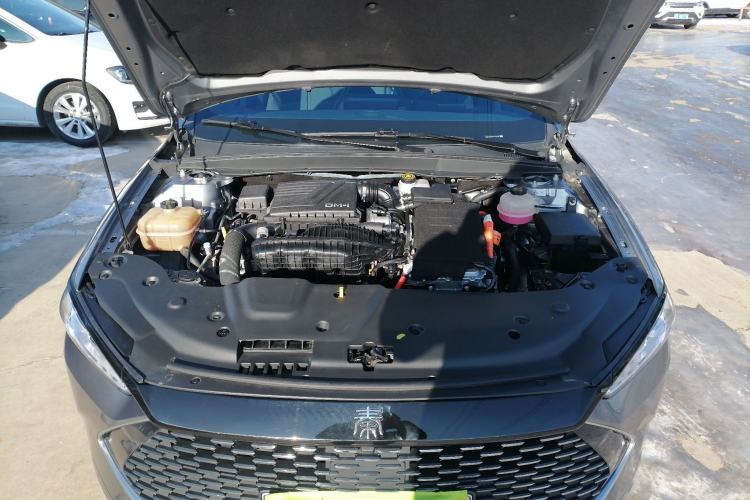 Used BYD Qin PLUS 2021 DM-i 55KM Flagship Model Engine Bay