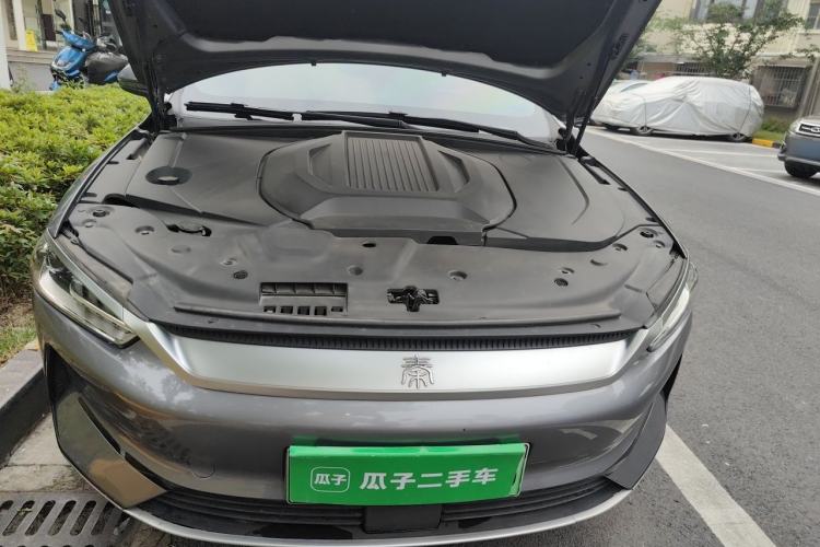 Used BYD Qin PLUS 2021 EV 400KM Luxury Model Engine Bay