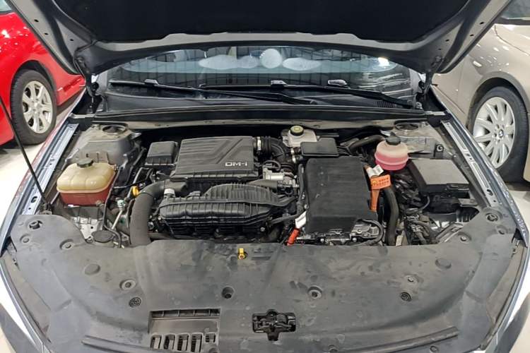 Used BYD Qin PLUS 2021 DM-i 55KM Flagship Model Engine Bay
