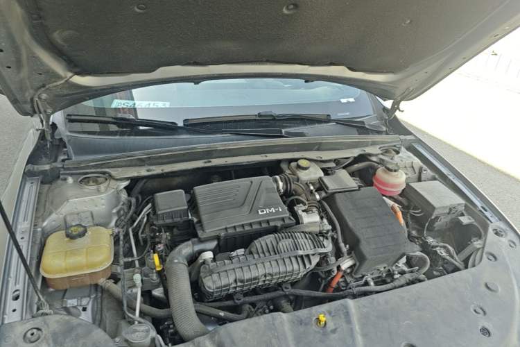 Used BYD Qin PLUS 2021 DM-i 55KM Flagship Model Engine Bay