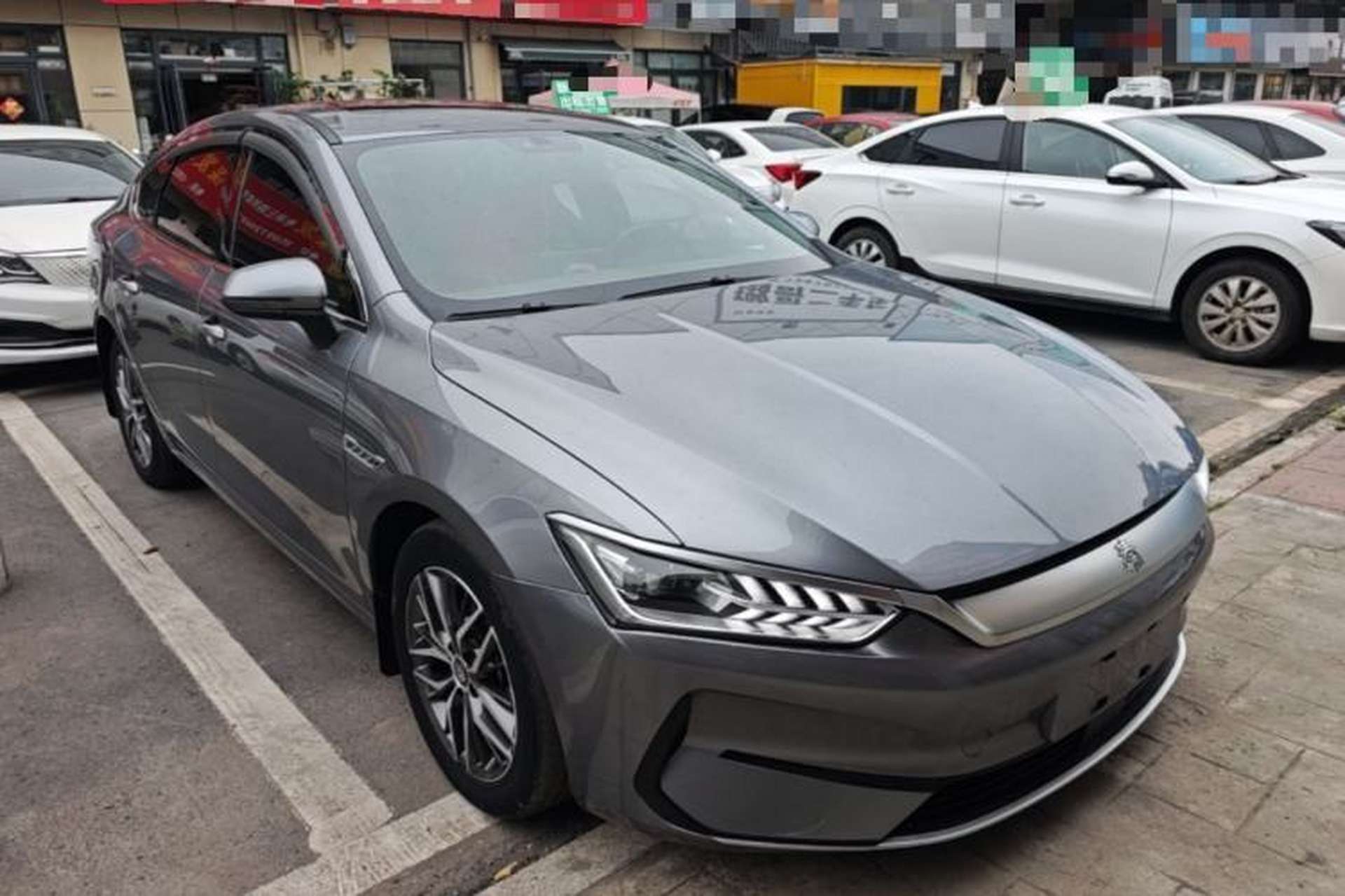 Used BYD Qin PLUS 2021 EV 500KM Luxury Model Exterior 1