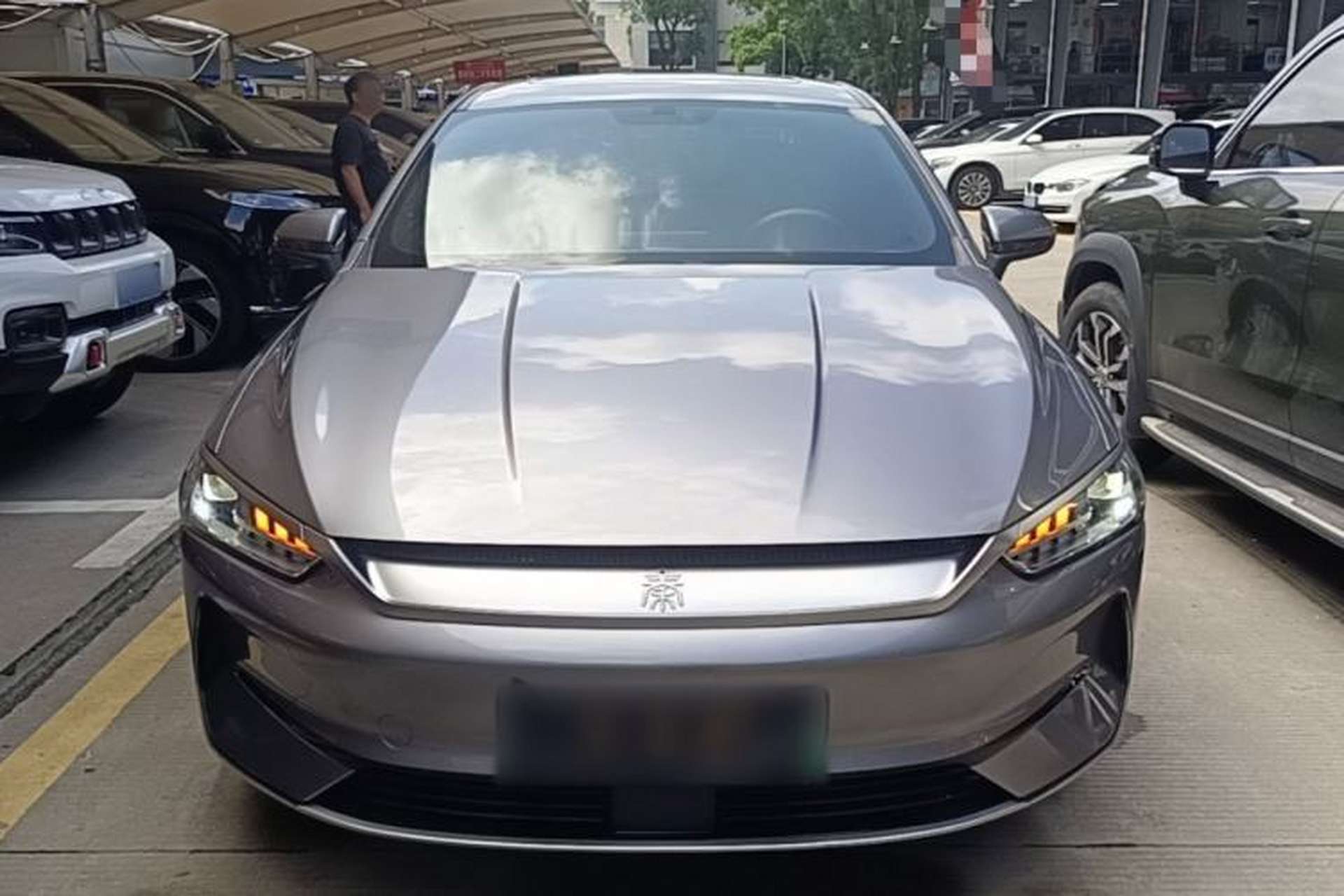 Used BYD Qin PLUS 2021 EV 500KM Luxury Model Front