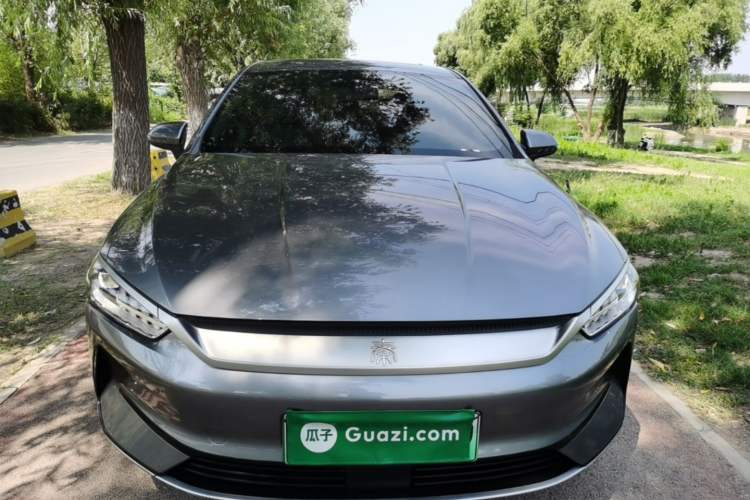 Used BYD Qin PLUS 2021 EV 500KM Luxury Model Front