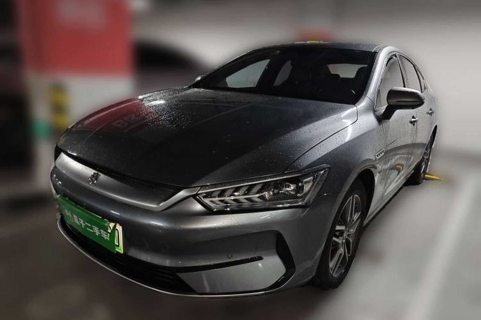 Used BYD Qin PLUS 2021 EV 500KM Premium Model Front Left 45 Deg
