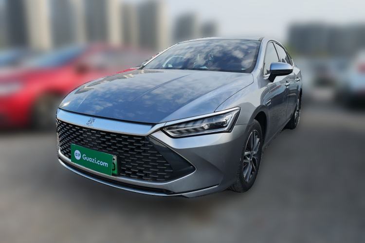 Used BYD Qin PLUS 2021 DM-i 120KM Prestige Model Front Left 45 Deg