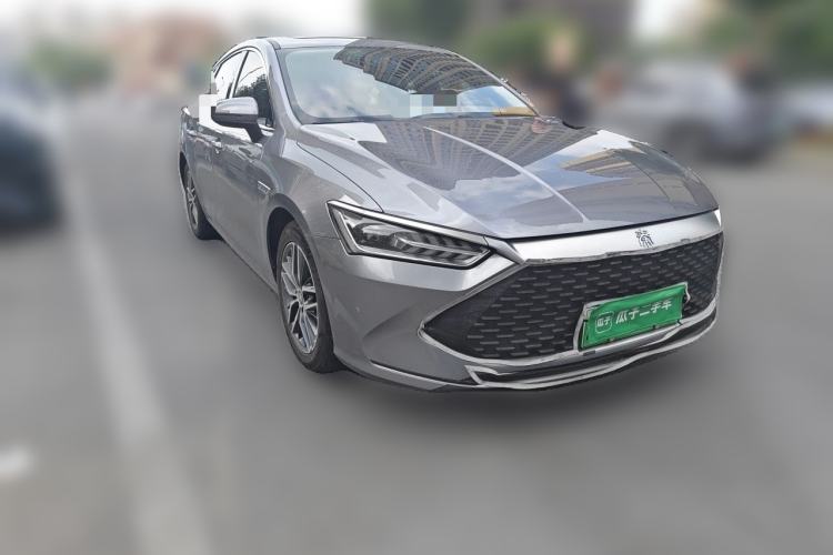 Used BYD Qin PLUS 2021 DM-i 55KM Flagship Model Front Right 45 Deg