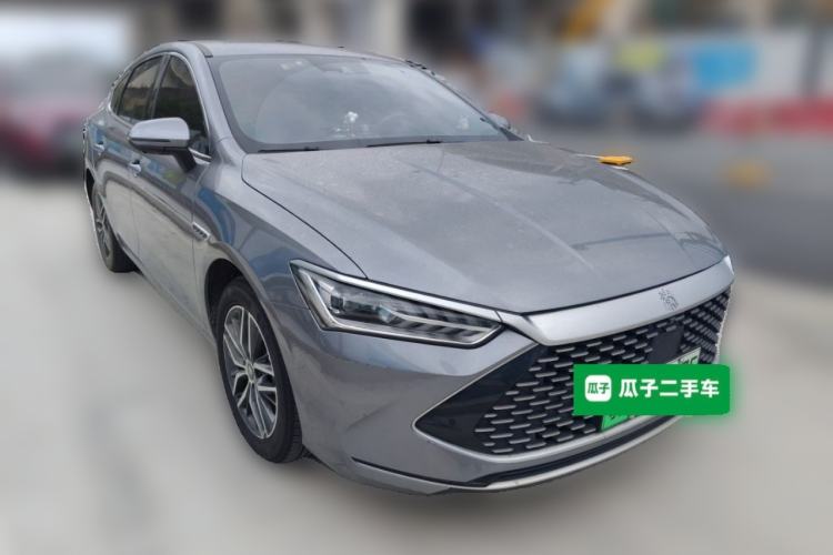 Used BYD Qin PLUS 2021 DM-i 120KM Flagship Model Front Right 45 Deg