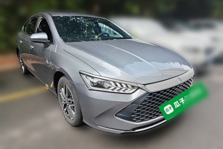 Used BYD Qin PLUS 2021 DM-i 120KM Prestige Model Front Right 45 Deg