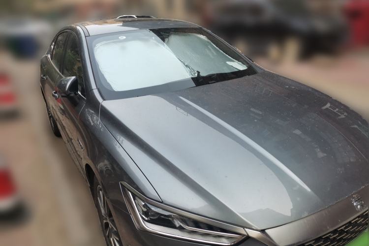 Used BYD Qin PLUS 2021 DM-i 55KM Flagship Model Front Right 45 Deg