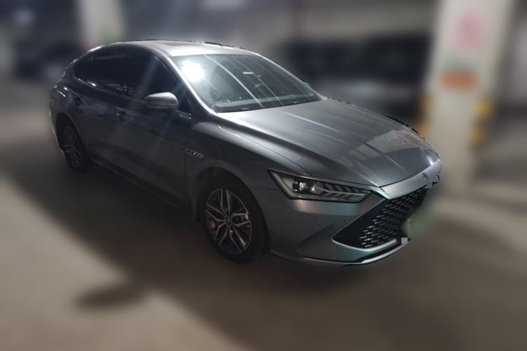 Used BYD Qin PLUS 2021 DM-i 120KM Prestige Model Front Right 45 Deg