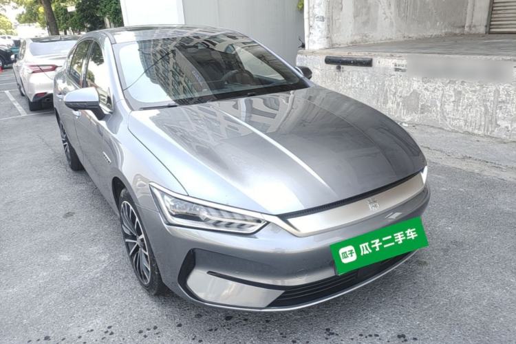 Used BYD Qin PLUS 2021 EV 600KM Flagship Model Front Right 45 Deg