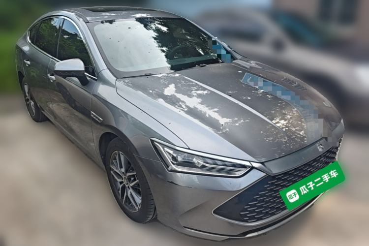 Used BYD Qin PLUS 2021 DM-i 55KM Flagship Model Front Right 45 Deg