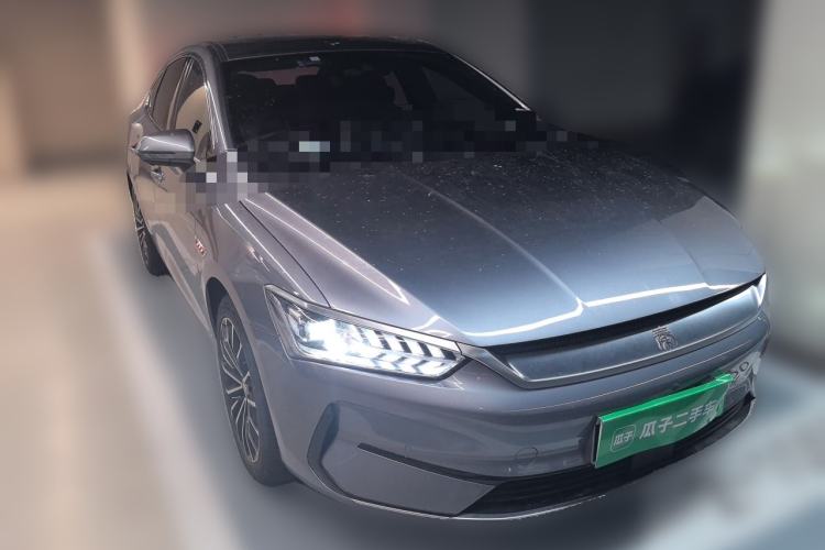 Used BYD Qin PLUS 2021 EV 600KM Flagship Model Front Right 45 Deg