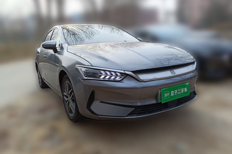 Used BYD Qin PLUS 2021 EV 500KM Premium Model Front Right 45 Deg