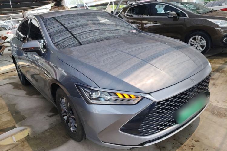 Used BYD Qin PLUS 2021 DM-i 55KM Prestige Model Front Right 45 Deg