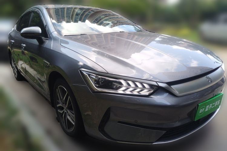 Used BYD Qin PLUS 2021 EV 500KM Premium Model Front Right 45 Deg