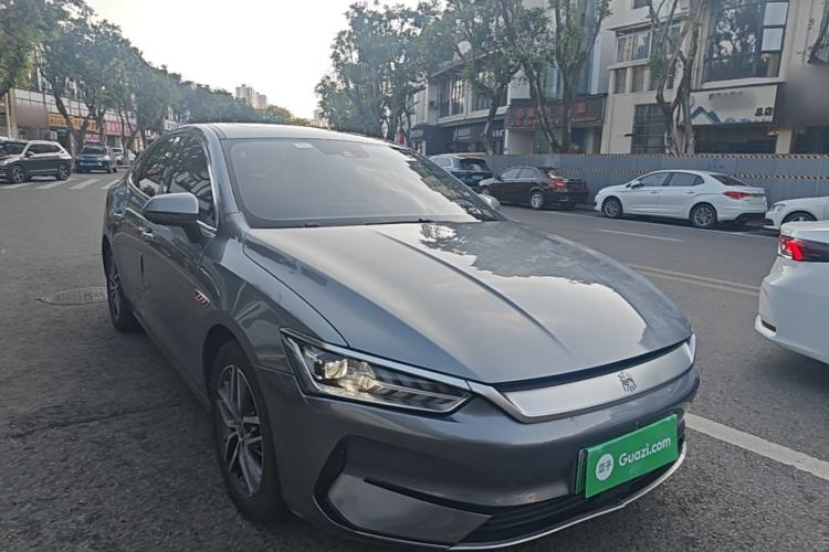Used BYD Qin PLUS 2021 EV 500KM Premium Model Front Right 45 Deg