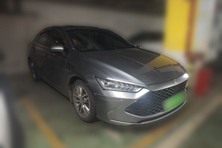 Used BYD Qin PLUS 2021 DM-i 55KM Prestige Model Front Right 45 Deg