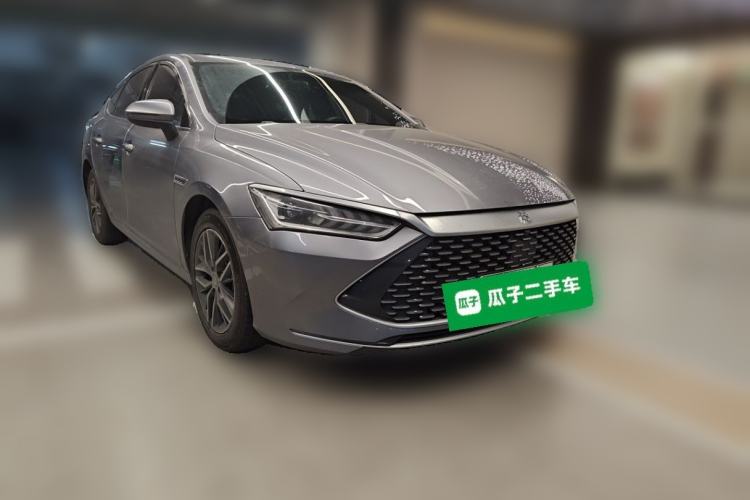 Used BYD Qin PLUS 2021 DM-i 55KM Flagship Model Front Right 45 Deg