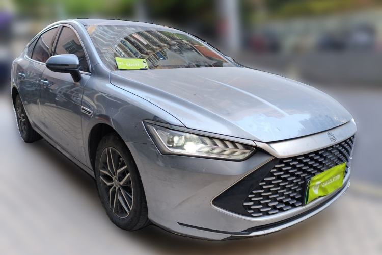 Used BYD Qin PLUS 2021 DM-i 55KM Flagship Model Front Right 45 Deg