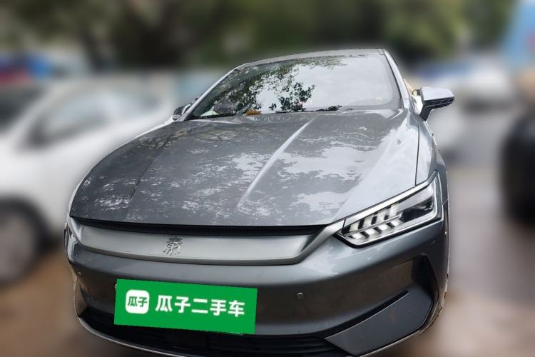 Used BYD Qin PLUS 2021 EV 500KM Luxury Model Front