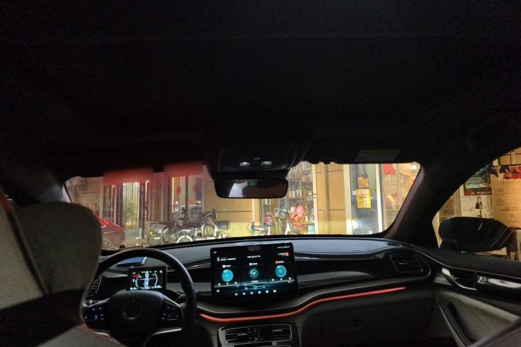 Used BYD Qin PLUS 2021 DM-i 120KM Flagship Model Headliner