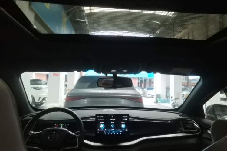 Used BYD Qin PLUS 2021 EV 500KM Luxury Model Headliner
