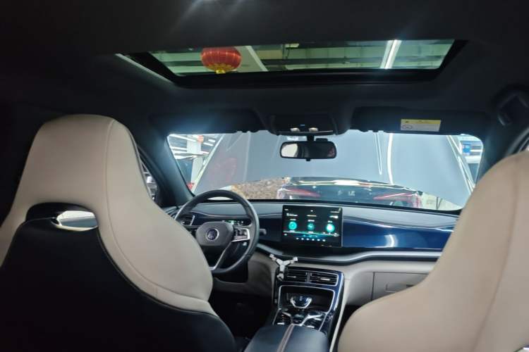 Used BYD Qin PLUS 2021 DM-i 55KM Flagship Model Headliner