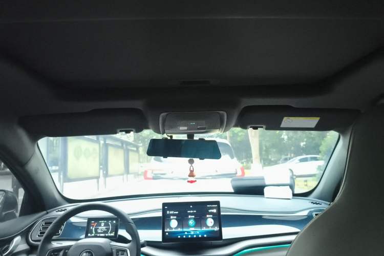 Used BYD Qin PLUS 2021 DM-i 55KM Flagship Model Headliner