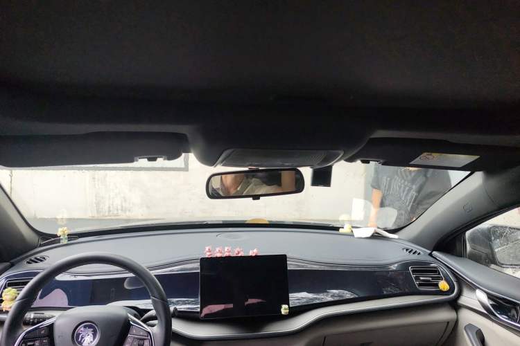 Used BYD Qin PLUS 2021 EV 500KM Luxury Model Headliner