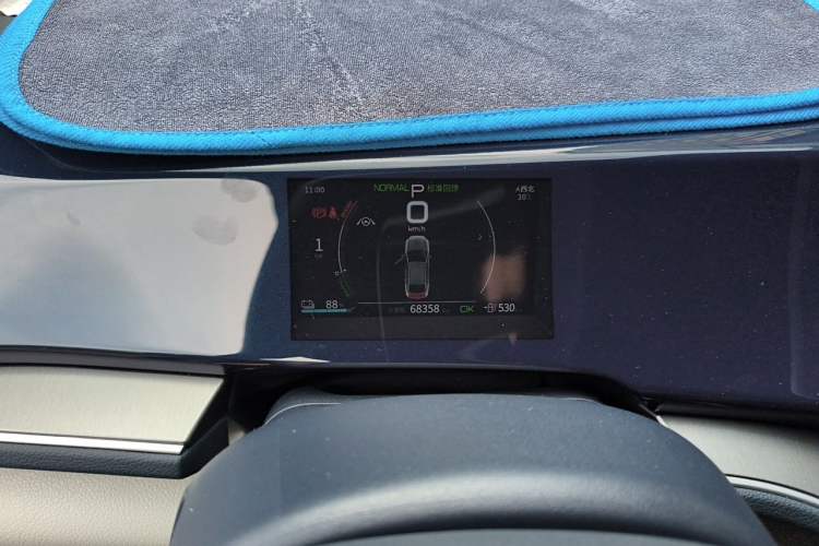 Used BYD Qin PLUS 2021 EV 600KM Flagship Model Instrument Cluster