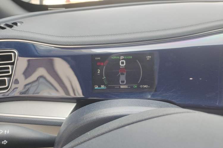 Used BYD Qin PLUS 2021 EV 600KM Flagship Model Instrument Cluster