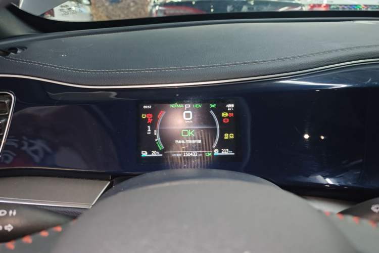 Used BYD Qin PLUS 2021 DM-i 55KM Flagship Model Instrument Cluster