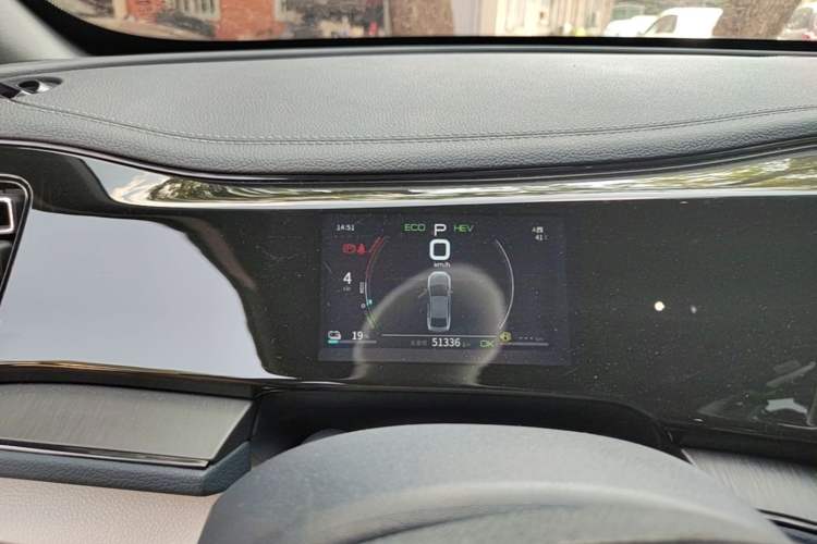 Used BYD Qin PLUS 2021 DM-i 55KM Prestige Model Instrument Cluster