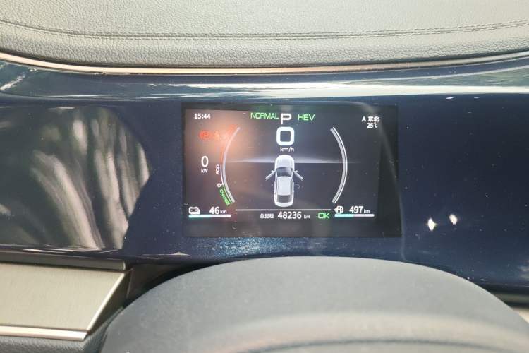 Used BYD Qin PLUS 2021 DM-i 120KM Prestige Model Instrument Cluster