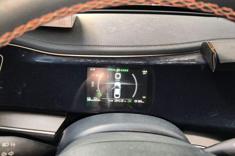 Used BYD Qin PLUS 2021 EV 500KM Luxury Model Instrument Cluster
