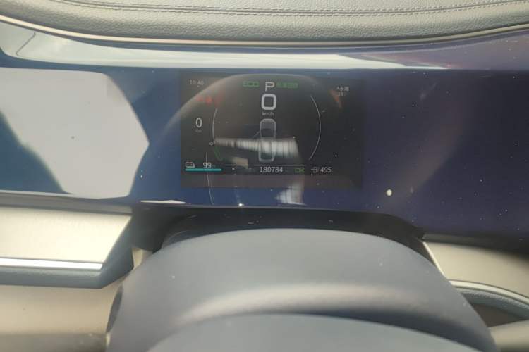 Used BYD Qin PLUS 2021 EV 500KM Luxury Model Instrument Cluster