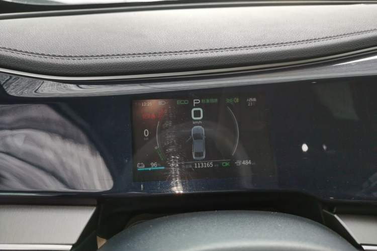 Used BYD Qin PLUS 2021 EV 500KM Luxury Model Instrument Cluster