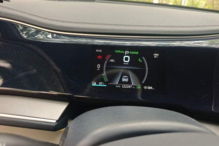 Used BYD Qin PLUS 2021 EV 600KM Flagship Model Instrument Cluster