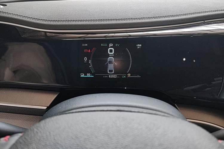 Used BYD Qin PLUS 2021 DM-i 55KM Flagship Model Instrument Cluster