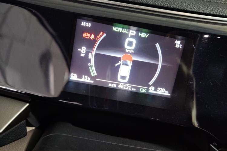 Used BYD Qin PLUS 2021 DM-i 55KM Flagship Model Instrument Cluster