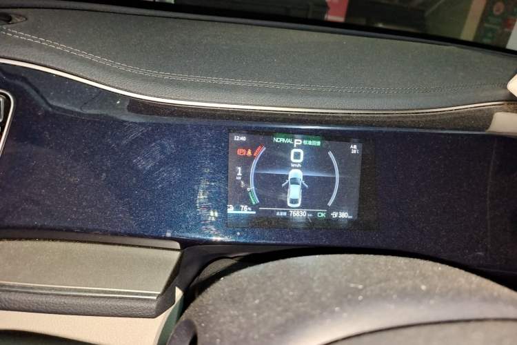 Used BYD Qin PLUS 2021 EV 500KM Luxury Model Instrument Cluster