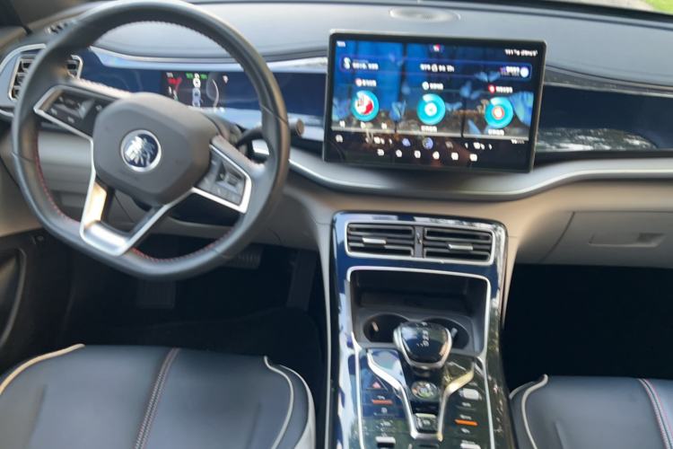 Used BYD Qin PLUS 2021 DM-i 55KM Flagship Model Interior 7