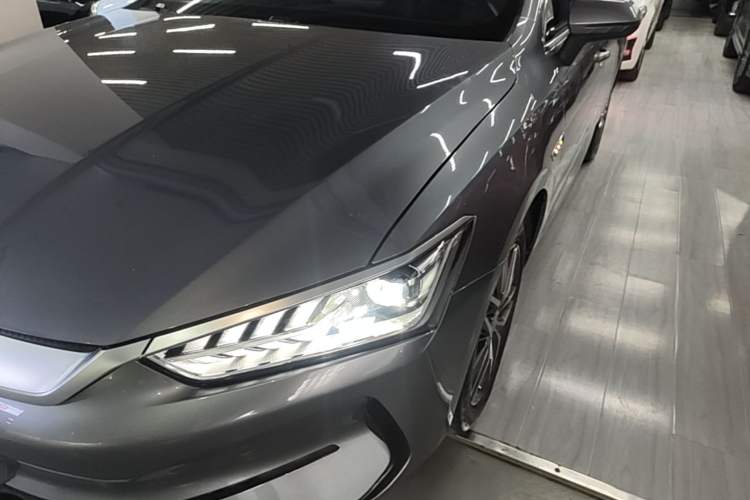 Used BYD Qin PLUS 2021 EV 500KM Luxury Model Left Front Headlight