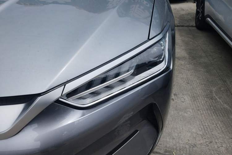 Used BYD Qin PLUS 2021 EV 500KM Luxury Model Left Front Headlight