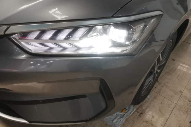 Used BYD Qin PLUS 2021 EV 500KM Luxury Model Left Front Headlight