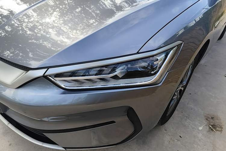 Used BYD Qin PLUS 2021 EV 500KM Luxury Model Left Front Headlight
