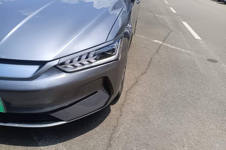 Used BYD Qin PLUS 2021 EV 500KM Luxury Model Left Front Headlight