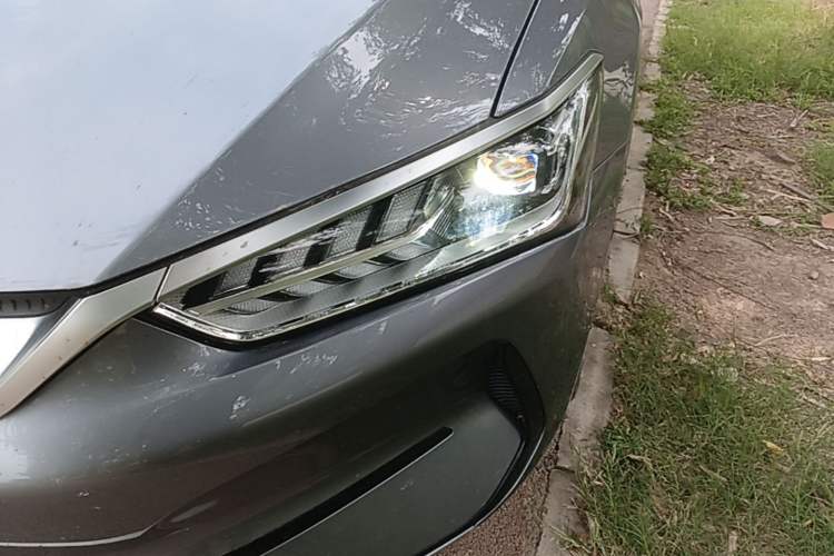 Used BYD Qin PLUS 2021 EV 500KM Luxury Model Left Front Headlight